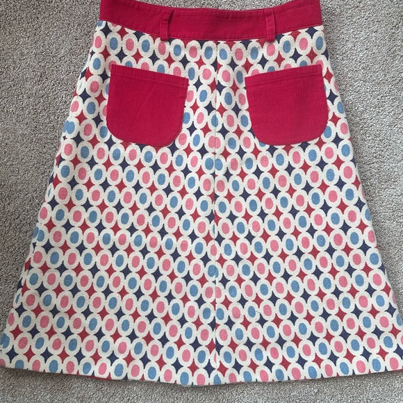 Eley Kishimoto Funky Geometric A Line Skirt - Picture 3 of 7